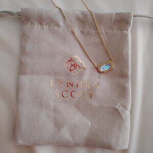 Kendra Scott Elisa pendant dichroic glass